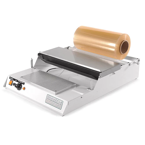 Efficient Tray Sealer: Simplicity®️ 45 Tray Overwrapper with Advanced Features