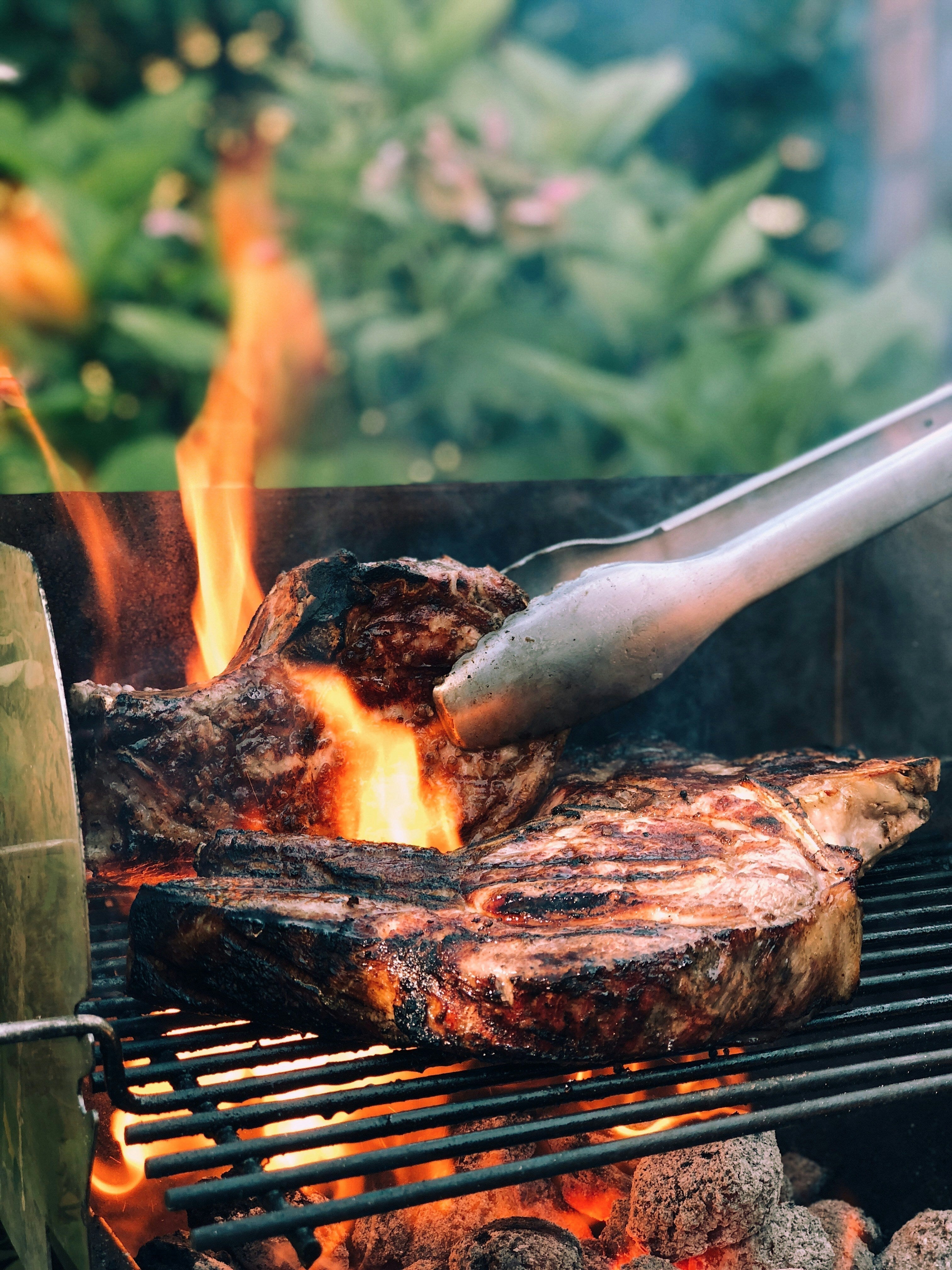 Photo of meat being grilled on a bbq