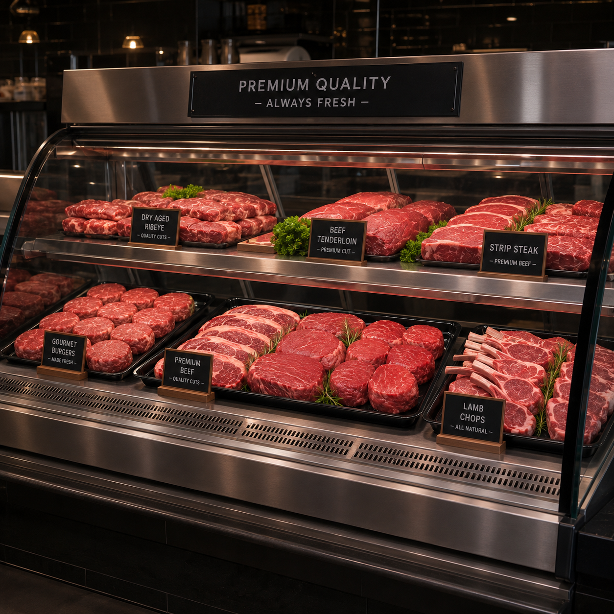 Enhancing Hygiene and Quality: The Advantages of Food-Grade Trays in Butcher Shop Meat Displays
