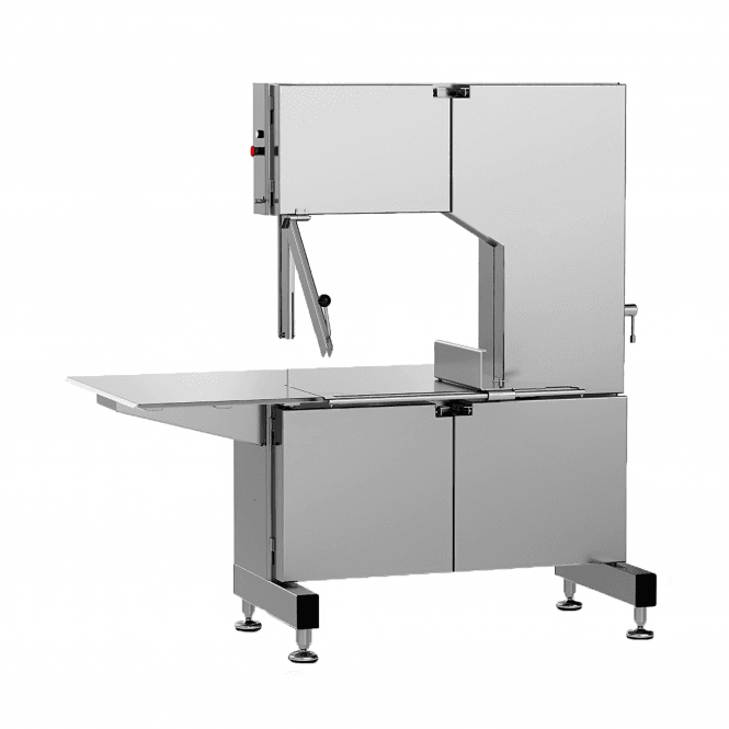 MEDOC STL600 commercial meat bandsaw - heavy duty floor-standing butchers cutting machine