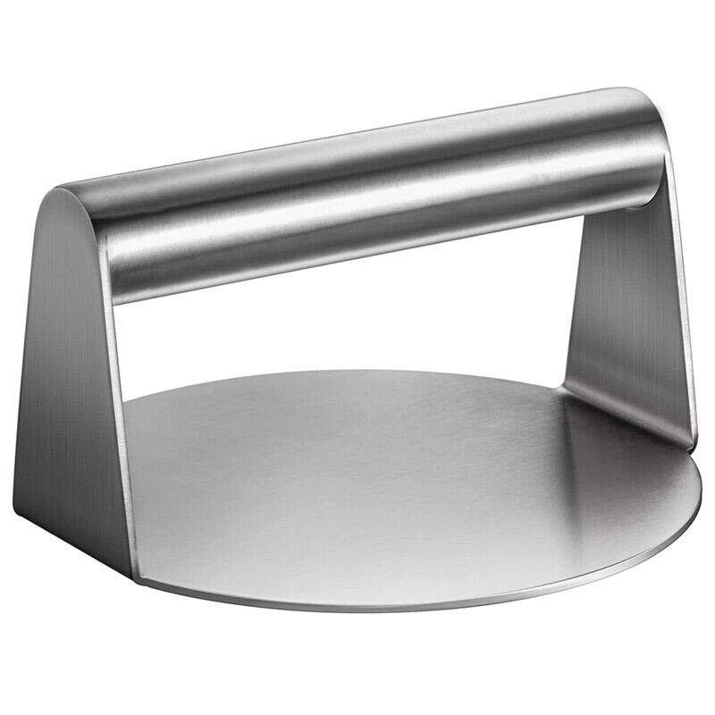 Stainless Steel Smash Burger Press - Commercial Butcher Shop Burger Patty Press