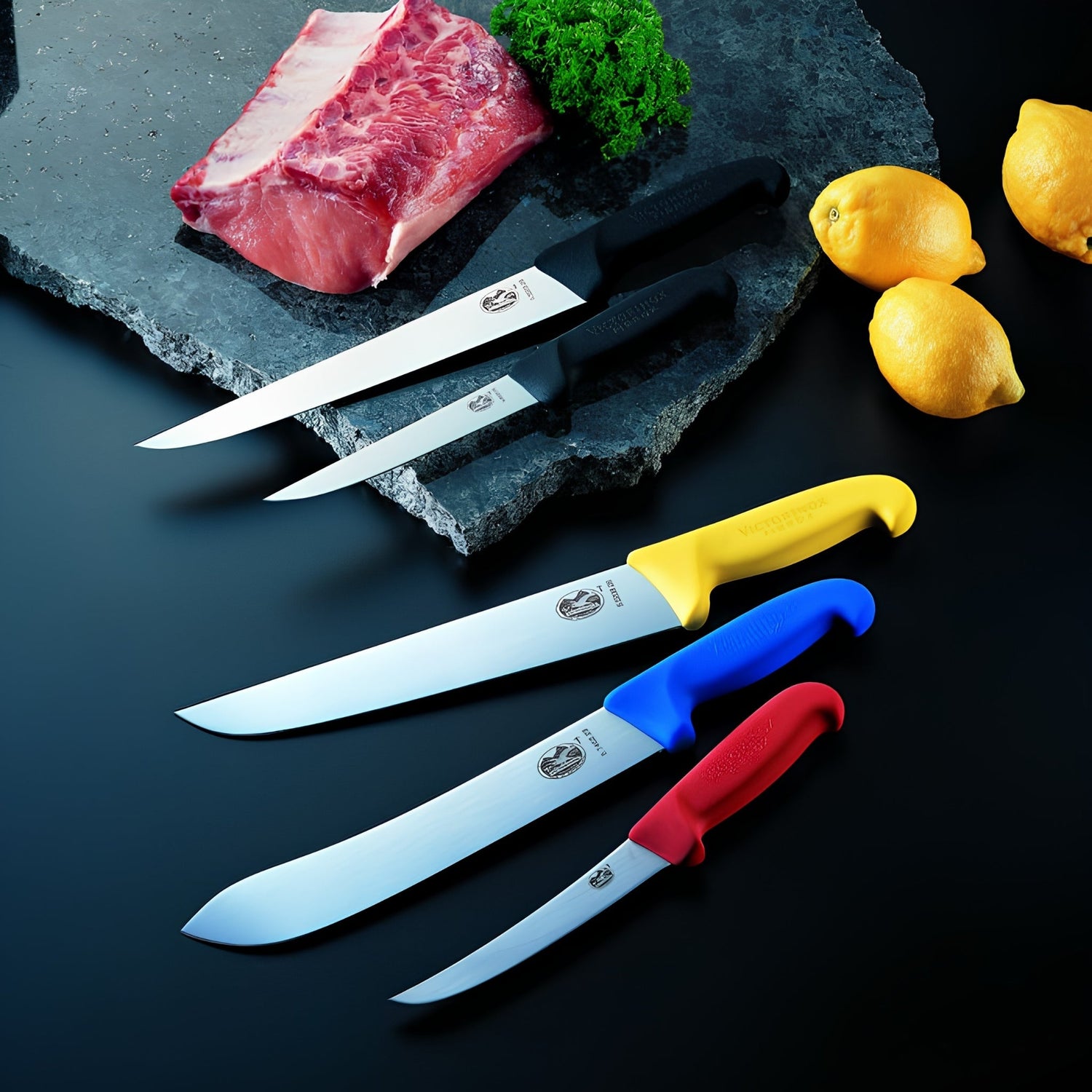 Professional Victorinox butcher knives