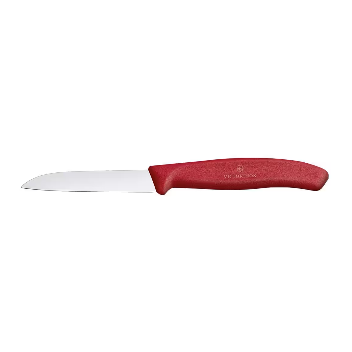 Victorinox 3 Inch Paring Knife Straight Blade Red - Professional Kitchen Paring Knife