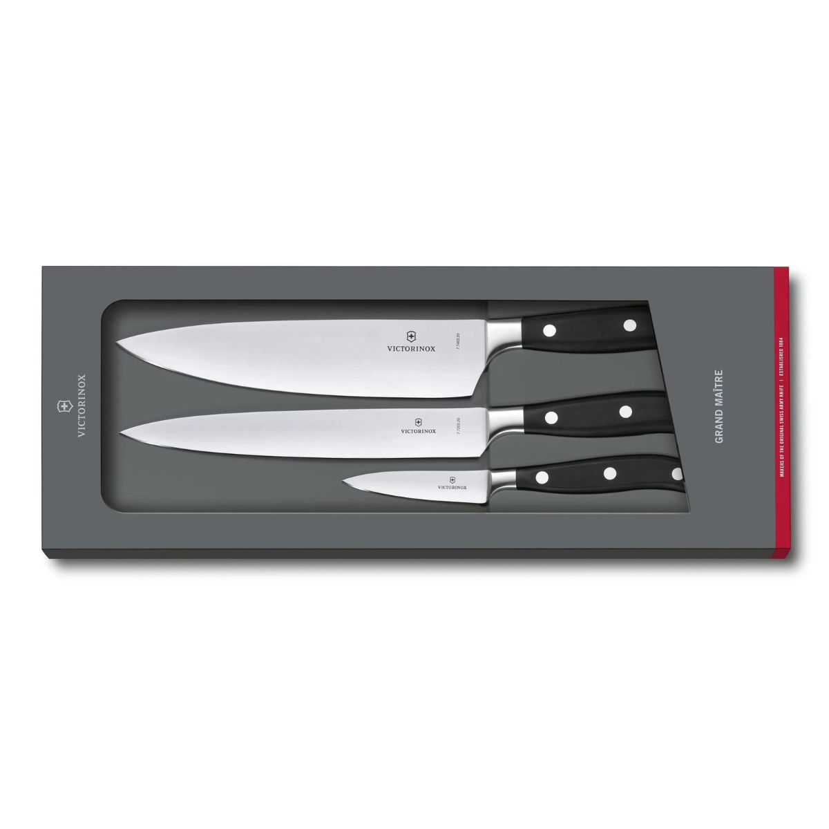 Victorinox Grand Maitre Chef Knife Set Full View - Professional Commercial Kitchen Knives