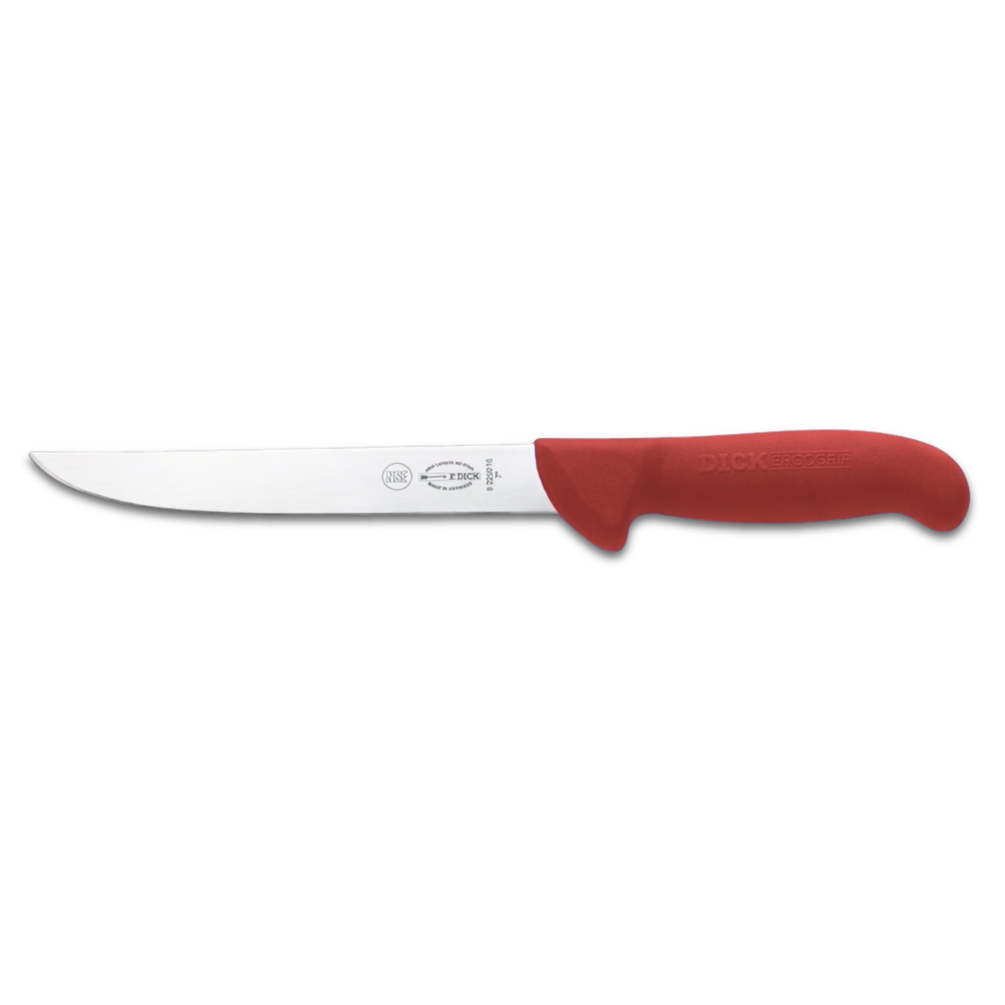F Dick 7 inch boning knife white handle - hygienic butchers knife
