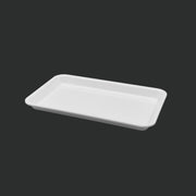 White GN 1/4 Gastronorm Tray 265x162x20mm - Butcher Shop Display Presentation Tray