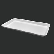 White GN 1/3 Gastronorm Tray 325x265x17mm - Butcher Shop Display Presentation Tray
