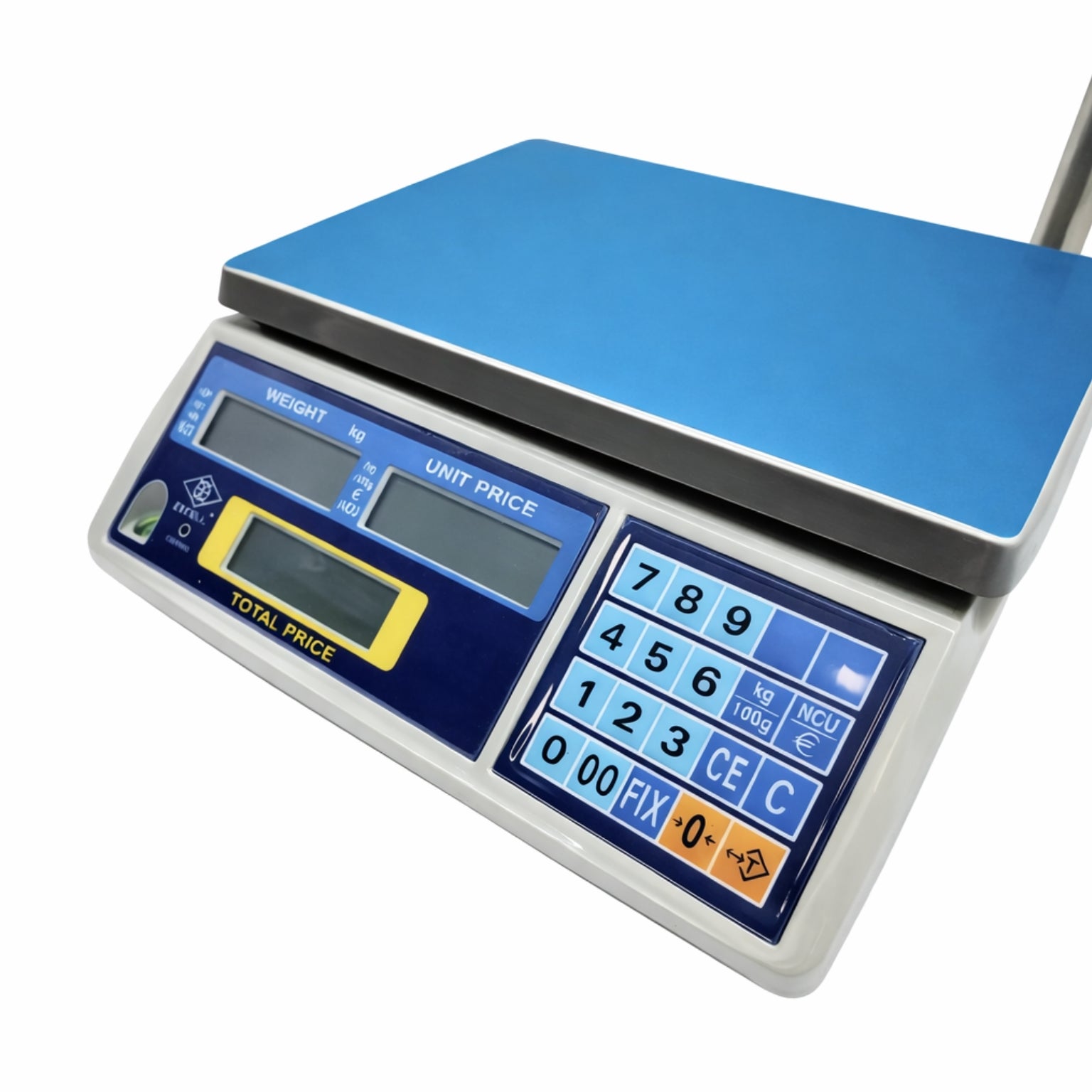 Excell FDP3-P Series Digital Scale Front View - Professional Butcher Weighing Equipment