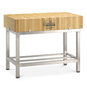 Butchers block 4ft x 2ft (120x60cm) - premium Italian Black Locust wood chopping block for professional butchers