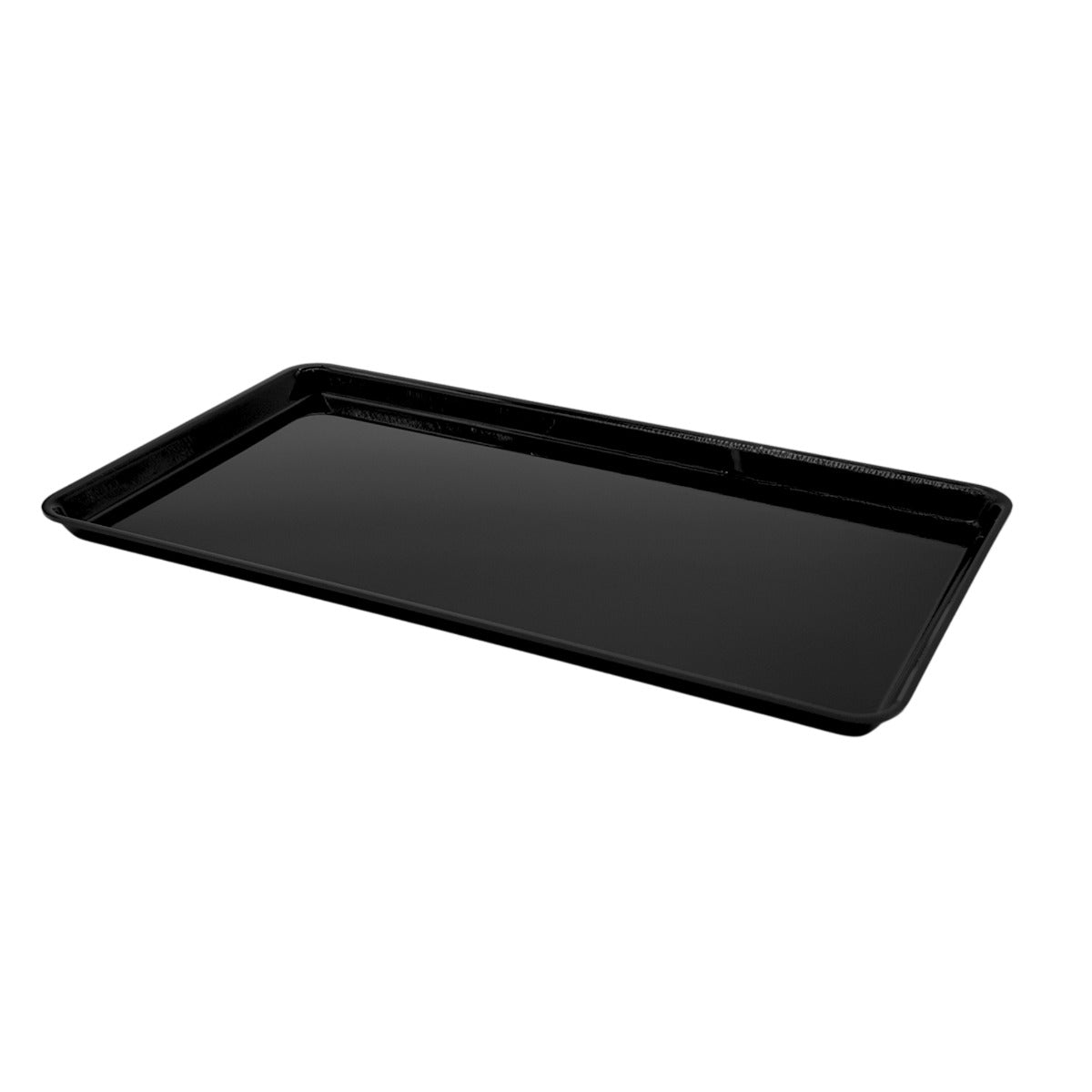 Deep black GN 3/4 tray view 2 - butchers display tray