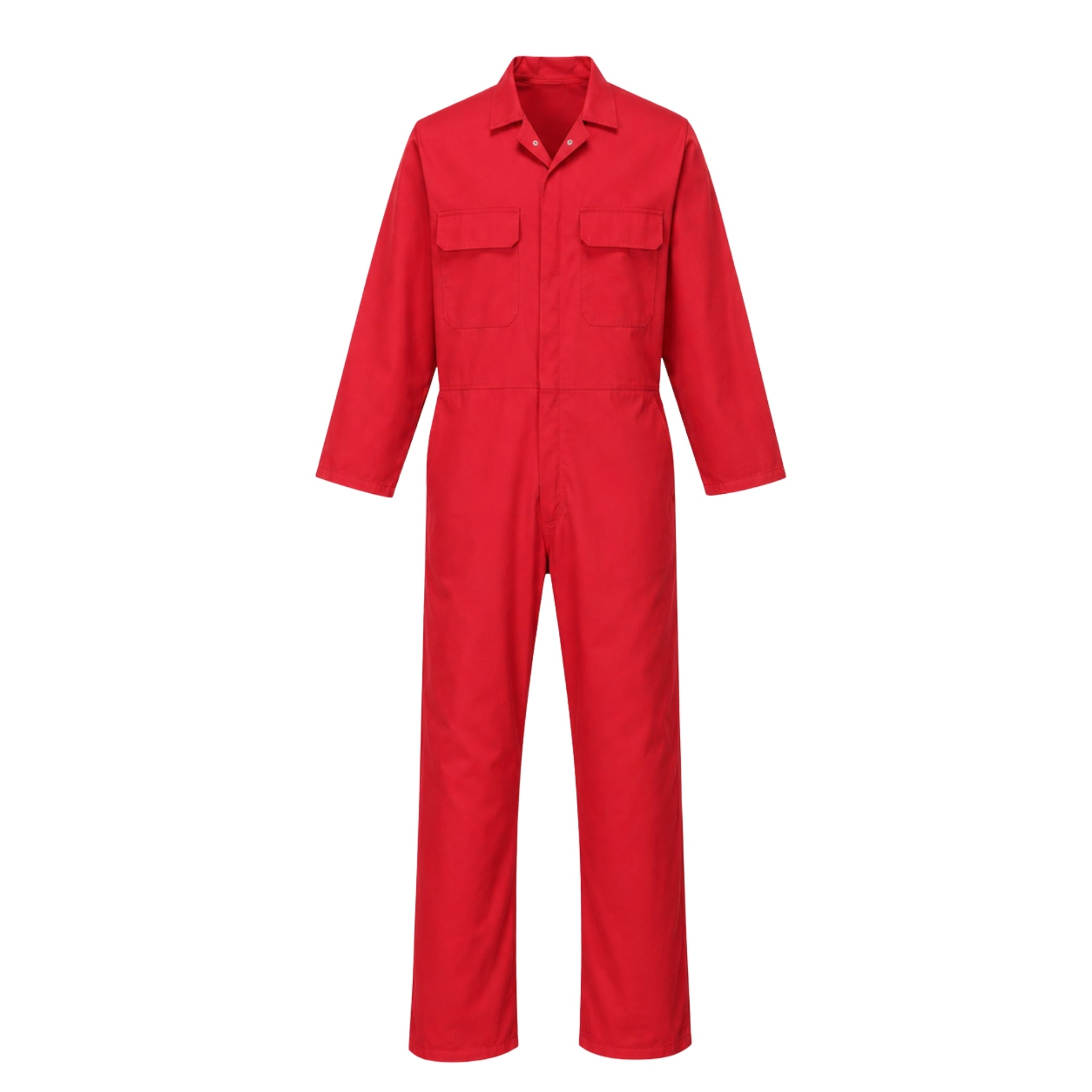 Premium Butcher Overall Red