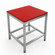 1 Inch Polytop Butchers Block 600x600x25mm - Food Grade White Polyethylene Cutting Board
