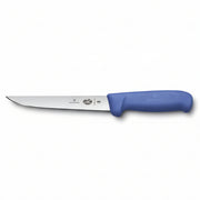 Victorinox 6 inch boning knife with blue handle - hygienic butchers knife