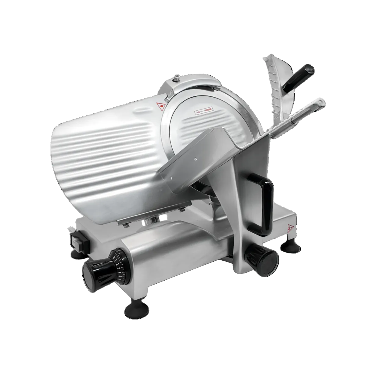 Infernus 300mm Meat Slicer Side View - Commercial Butcher Electric Slicing Machine