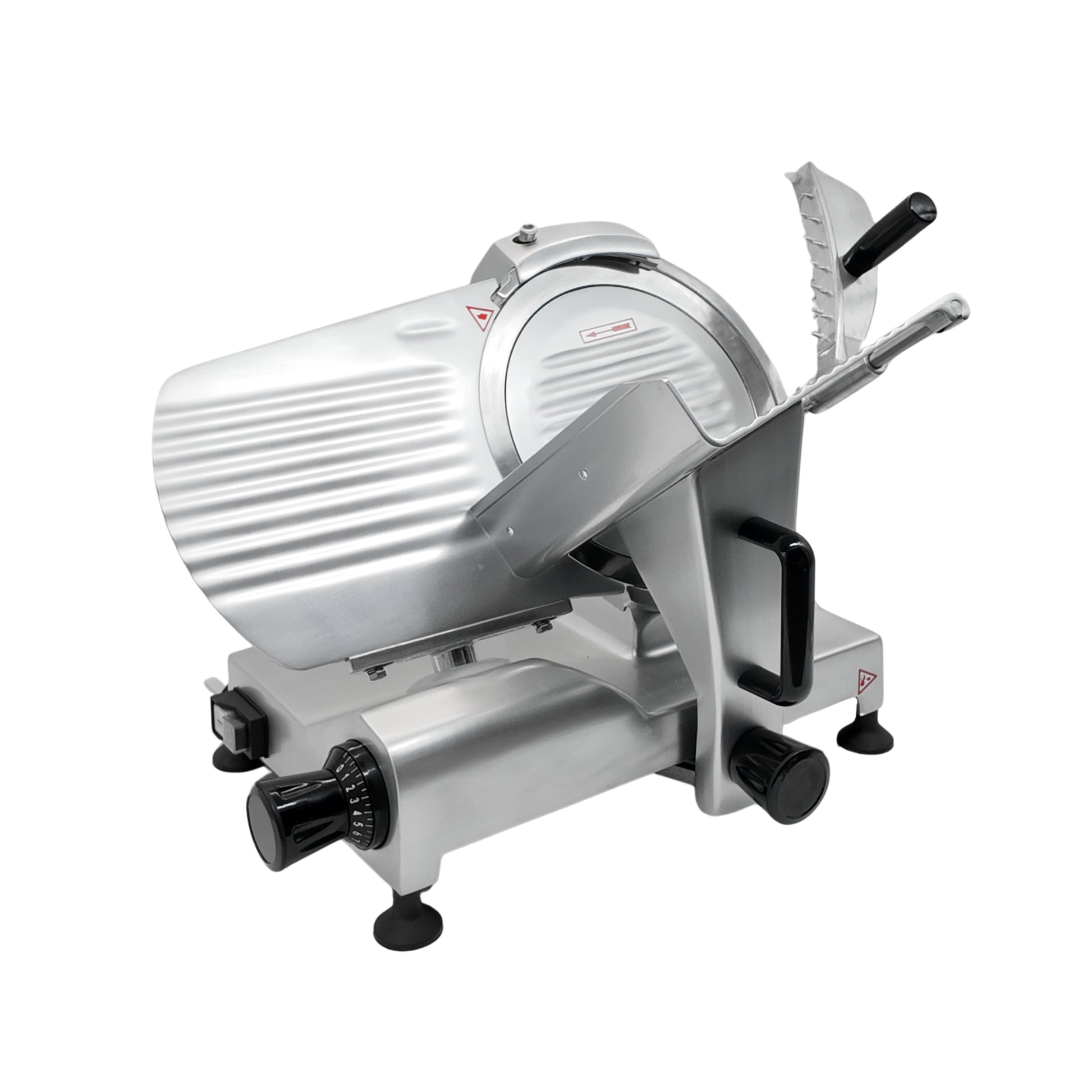 Infernus 195mm Commercial Meat Slicer Side View - Professional Electric Meat Slicer