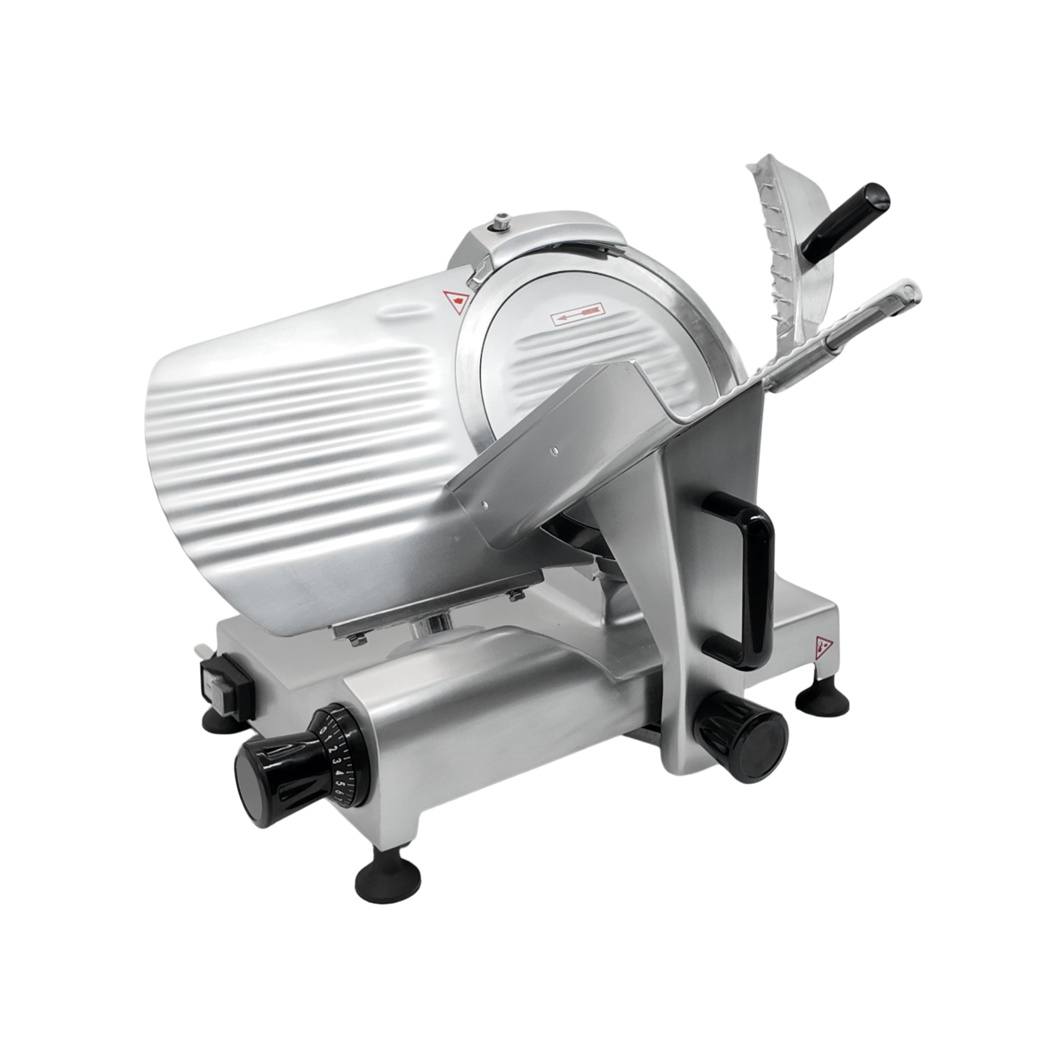 Infernus 195mm Commercial Meat Slicer Side View - Professional Electric Meat Slicer