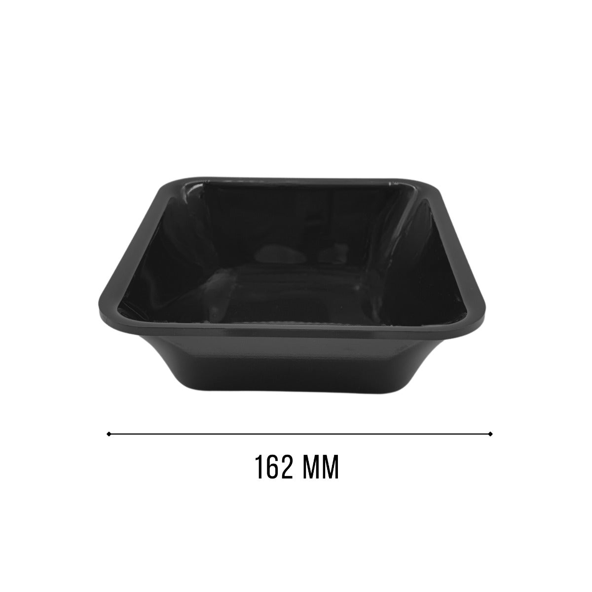 Black GN 1/6 tray view 3 - butchers shop counter display