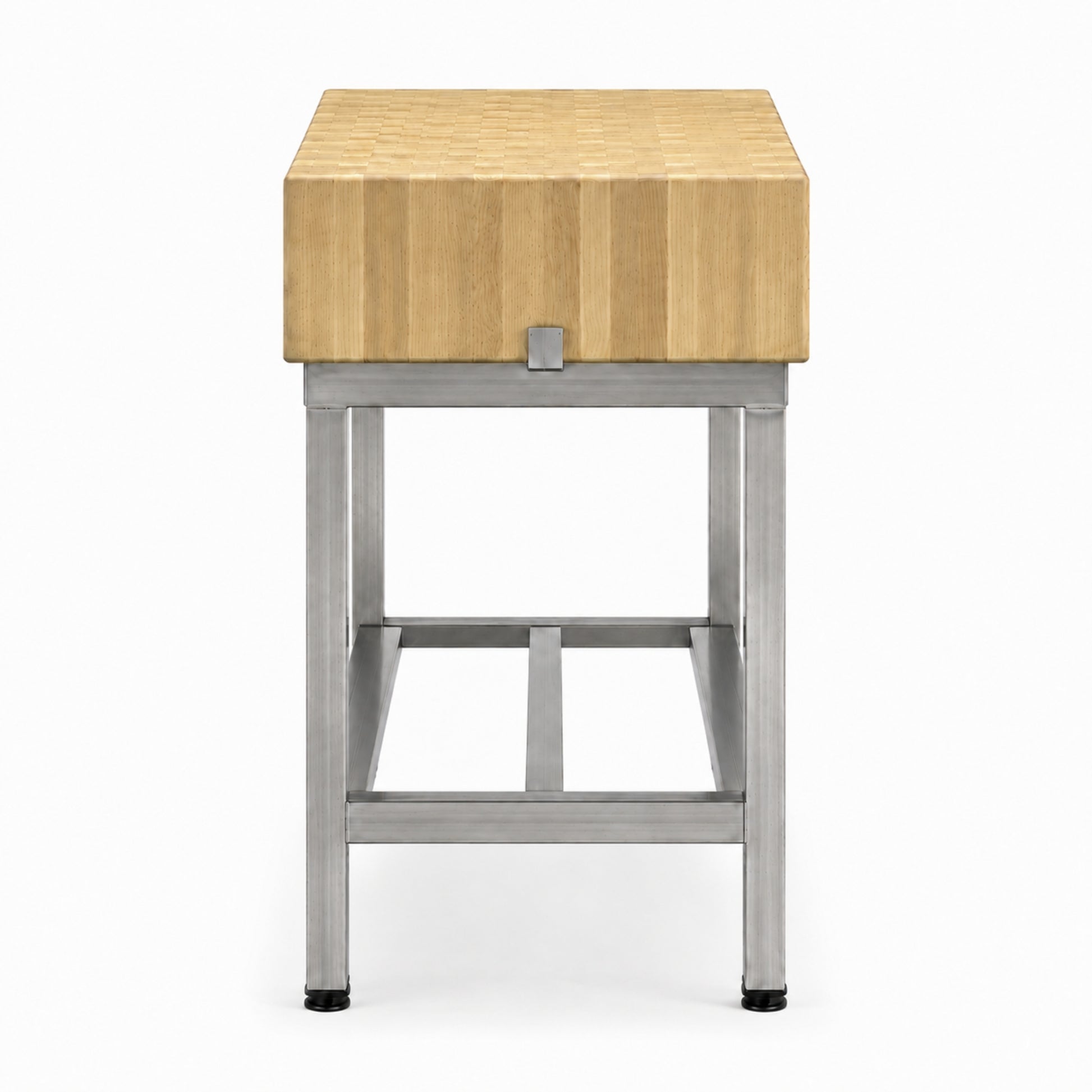 6ft x 2ft butchers block with stand - heavy duty wooden chopping block for commercial butchery