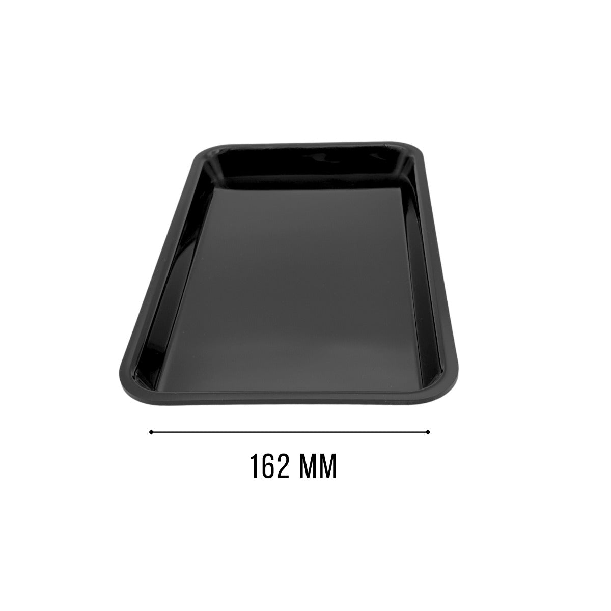 Plexi plate GN 1/4 black view 3 - butchers shop counter divider