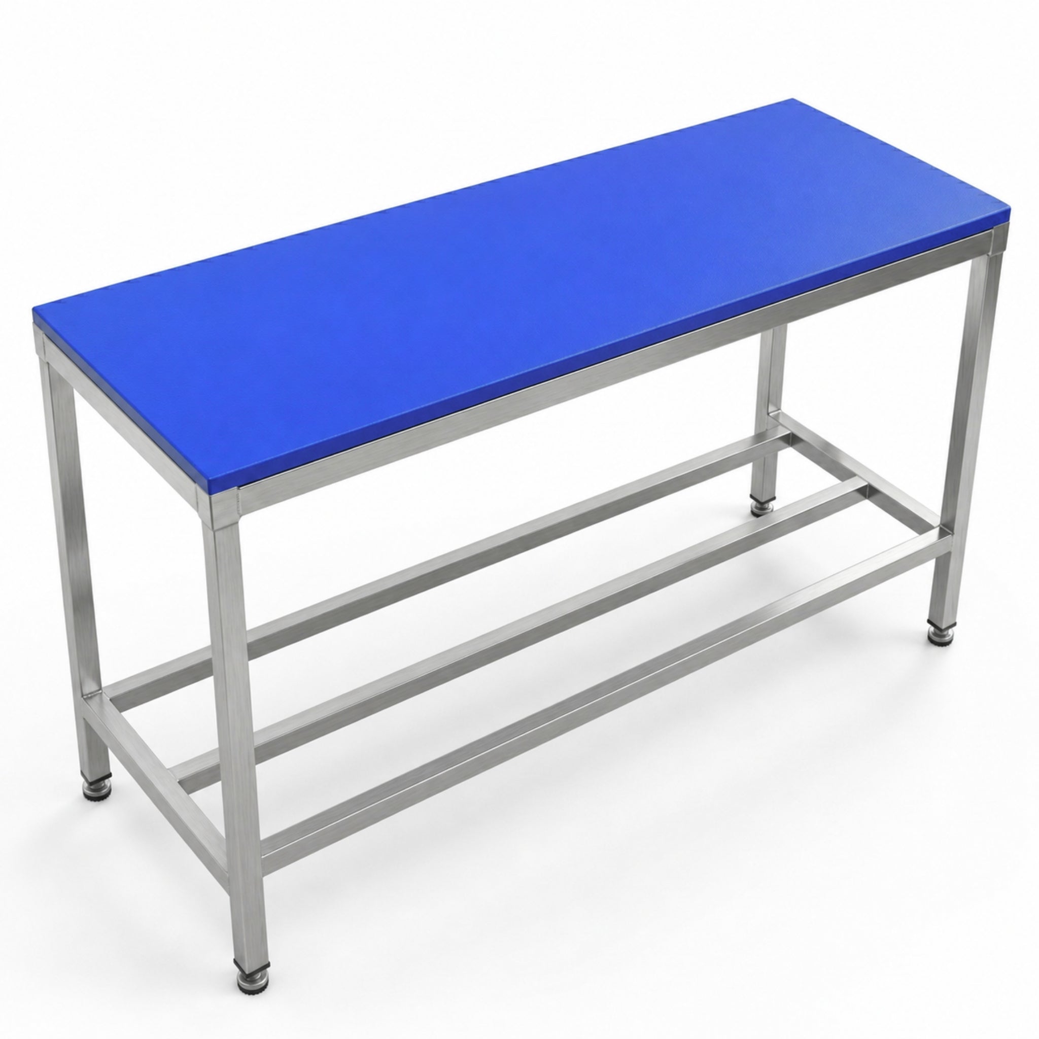 Polytop 1500x600mm Side View - Long Food Safe Commercial Butchers Chopping Surface