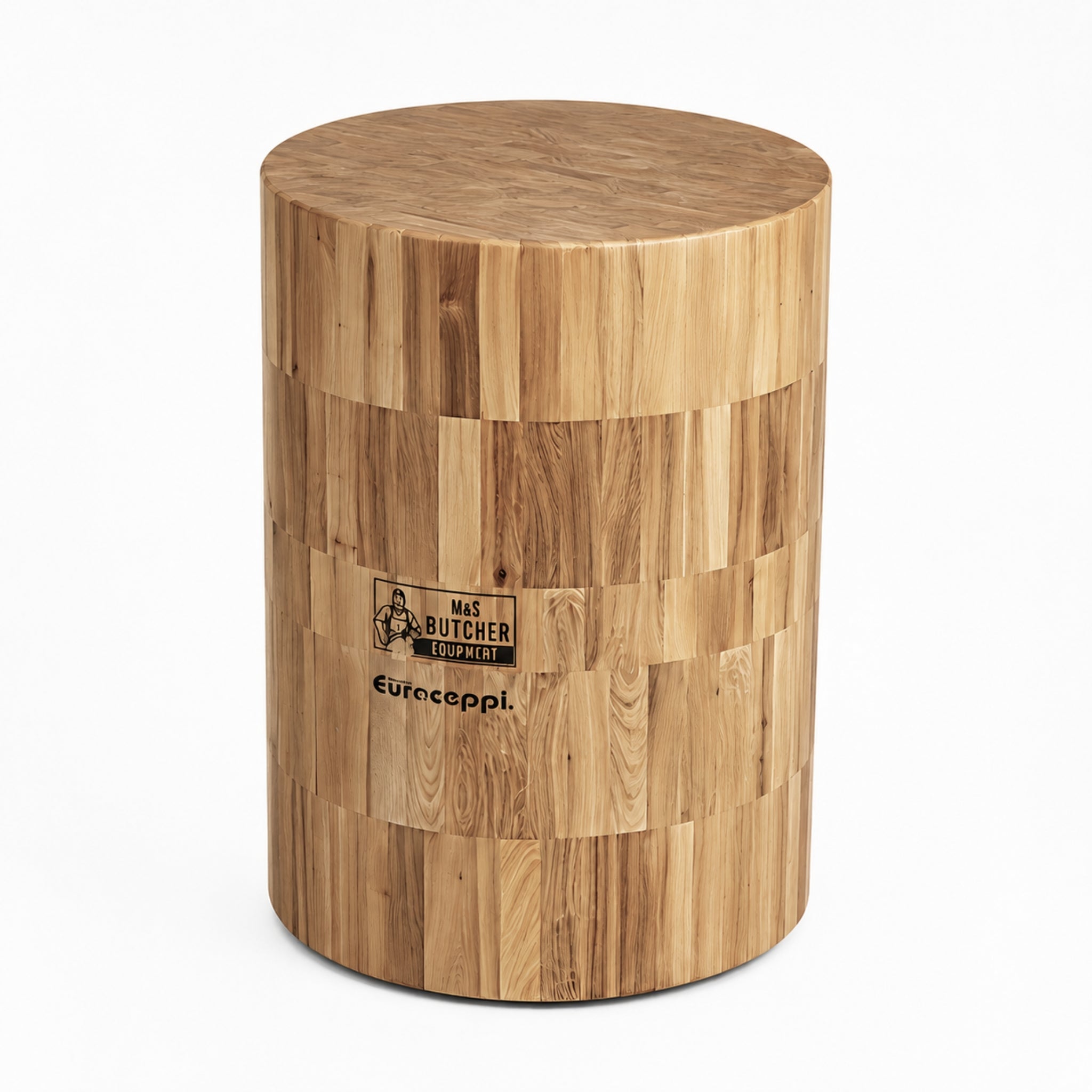 Round Wooden Butcher Block