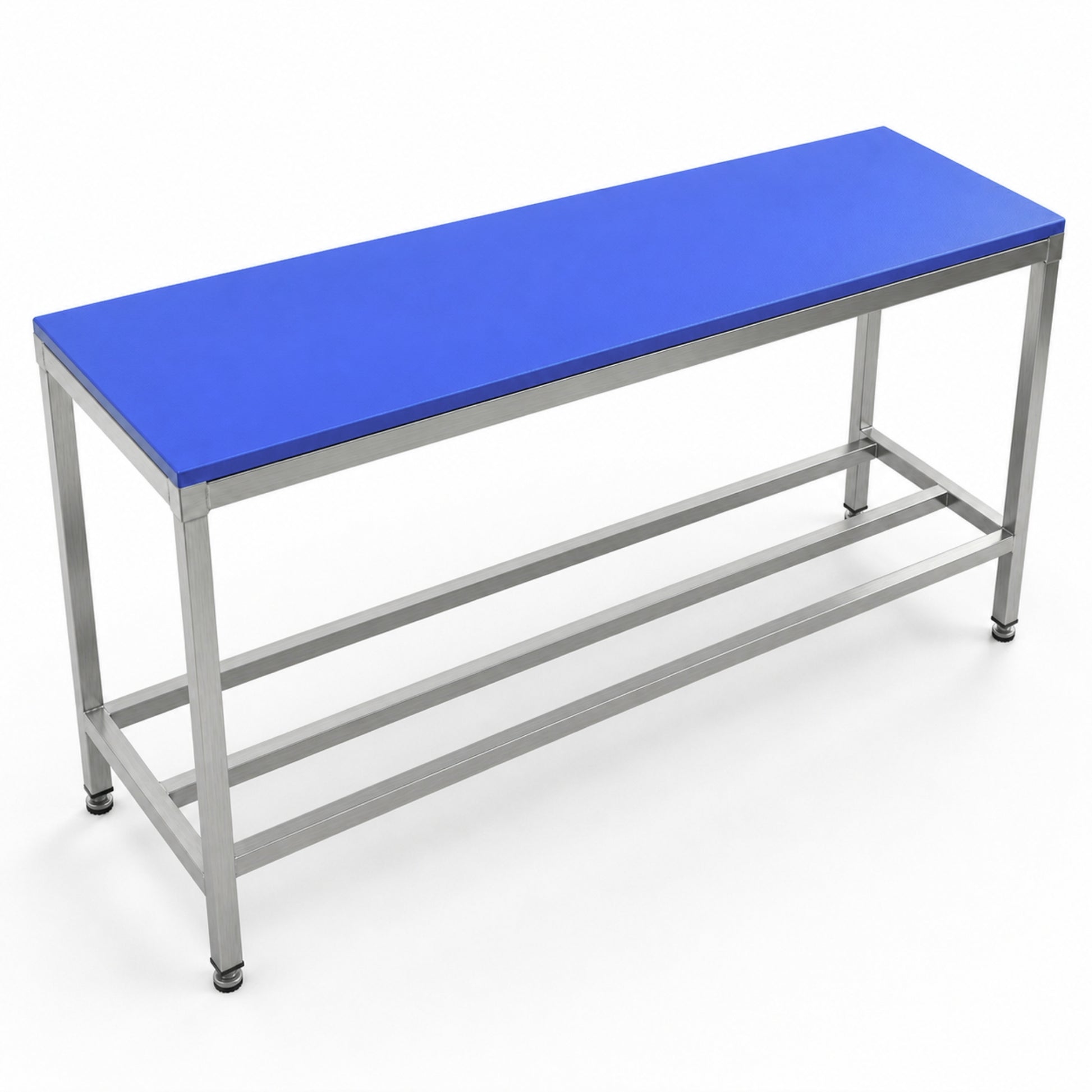 1 inch polytop 6ft x 2ft view 2 - butchers polyethylene cutting surface