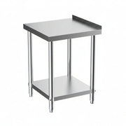 Aluminium butchers table 2ft x 2ft - hygienic stainless prep table