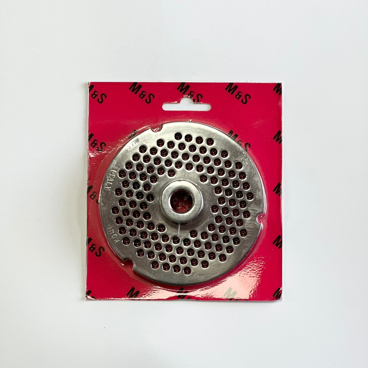 No.32 mincer plate 5mm hub view 2 - commercial mincer replacement