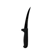Eicker 15cm Semi-Flex Boning Knife Black Handle - Professional Butcher Flexible Boning Knife