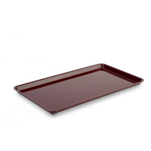 Burgundy Bordeaux Gastronorm 3/4 Tray 487x265mm - Butcher Shop Display Presentation