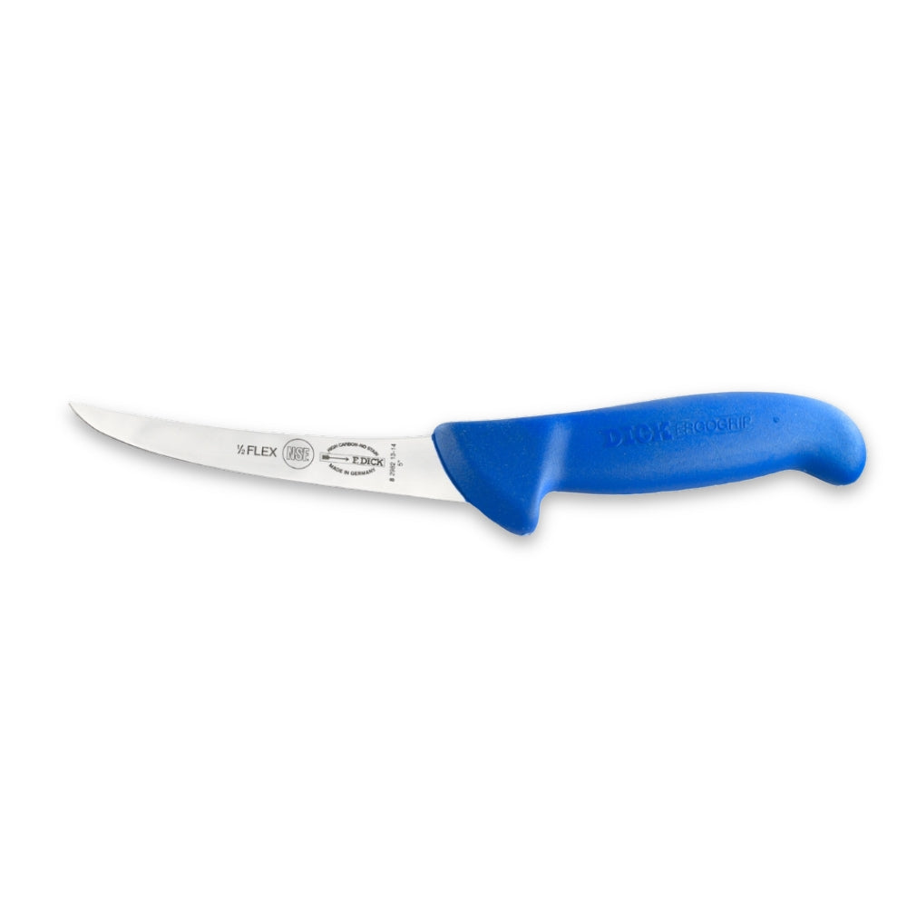 F Dick 5 Inch Boning Knife Blade Detail - Professional Butcher Knife