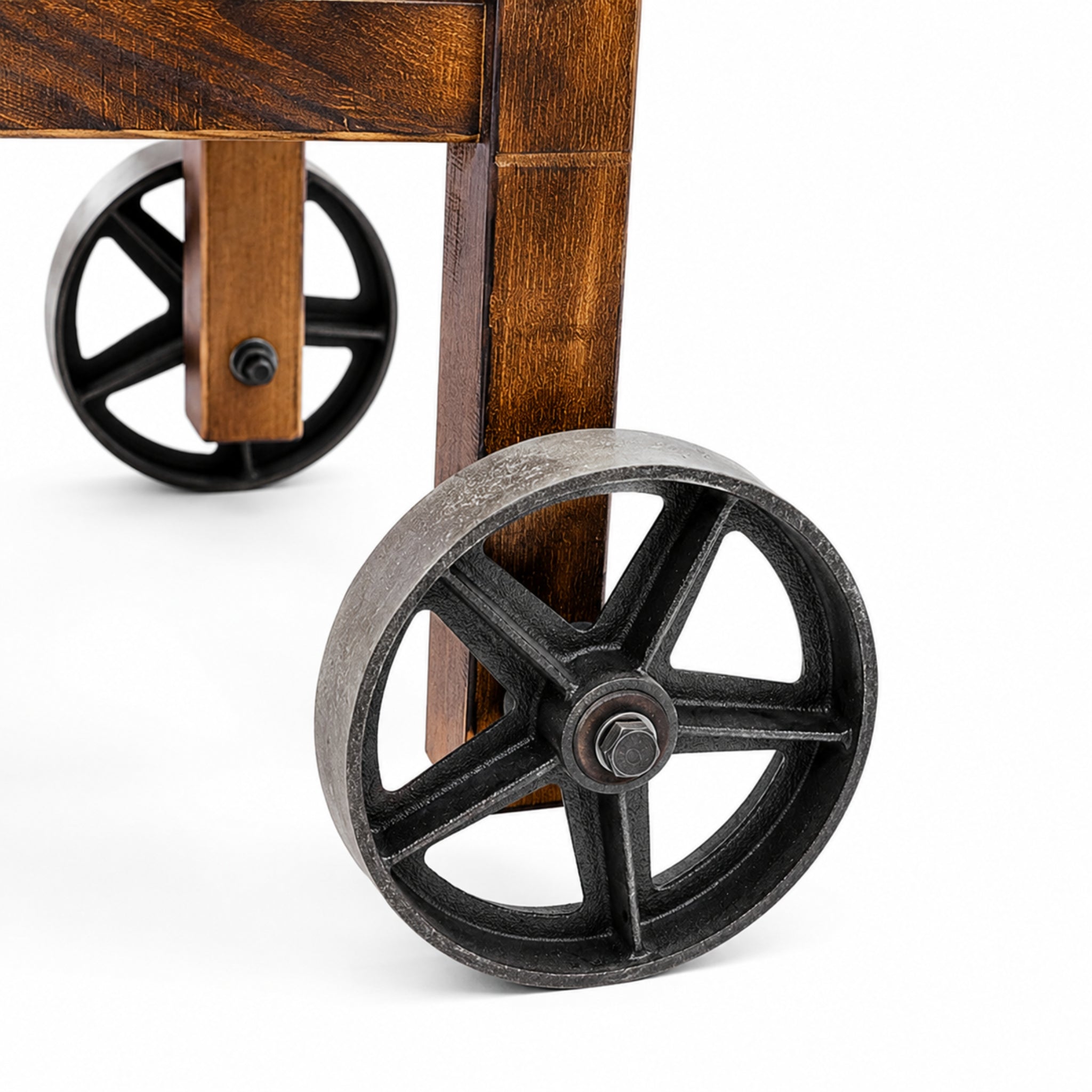 Vintage Cutting Board & Cart