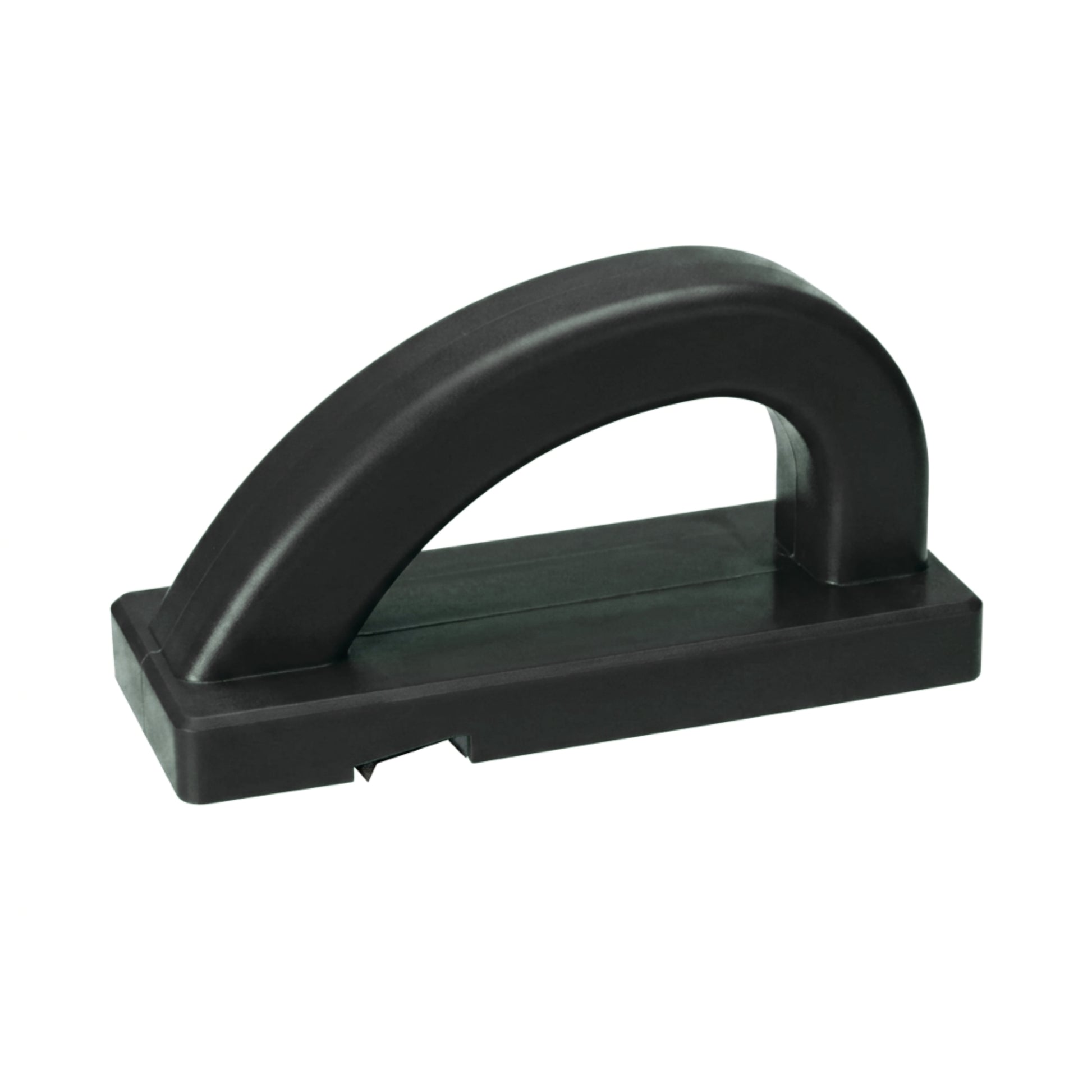Polytop board scraper alternate view - tool for cleaning polyethylene butchers cutting surfaces