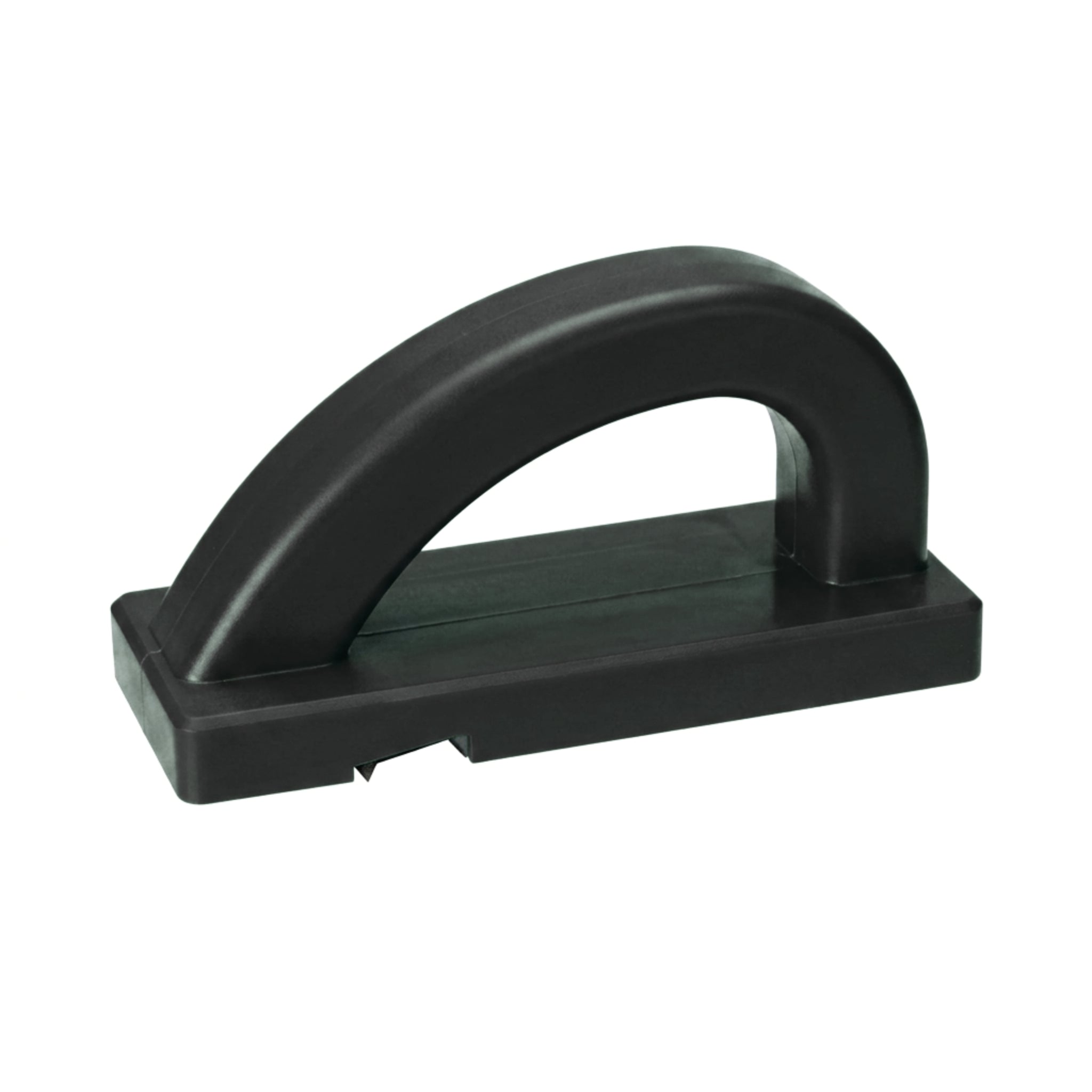 Polytop board scraper alternate view - tool for cleaning polyethylene butchers cutting surfaces