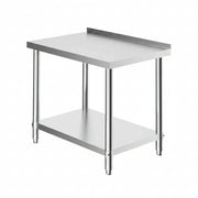 Aluminium butchers table 3ft x 2ft - hygienic stainless prep table