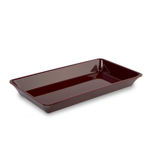 Burgundy Bordeaux GN 3/4 Tray Product Shot - Commercial Butcher Shop Display Tray