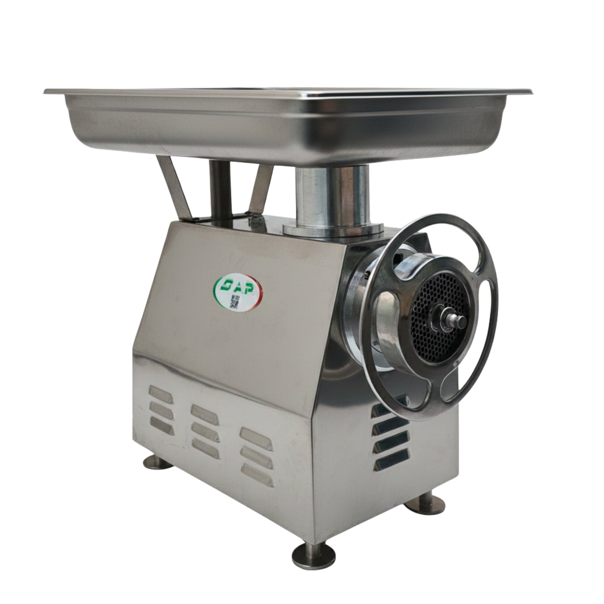 SAP TC/32 Mincer Front View - Professional Commercial Butcher Mincing Equipment