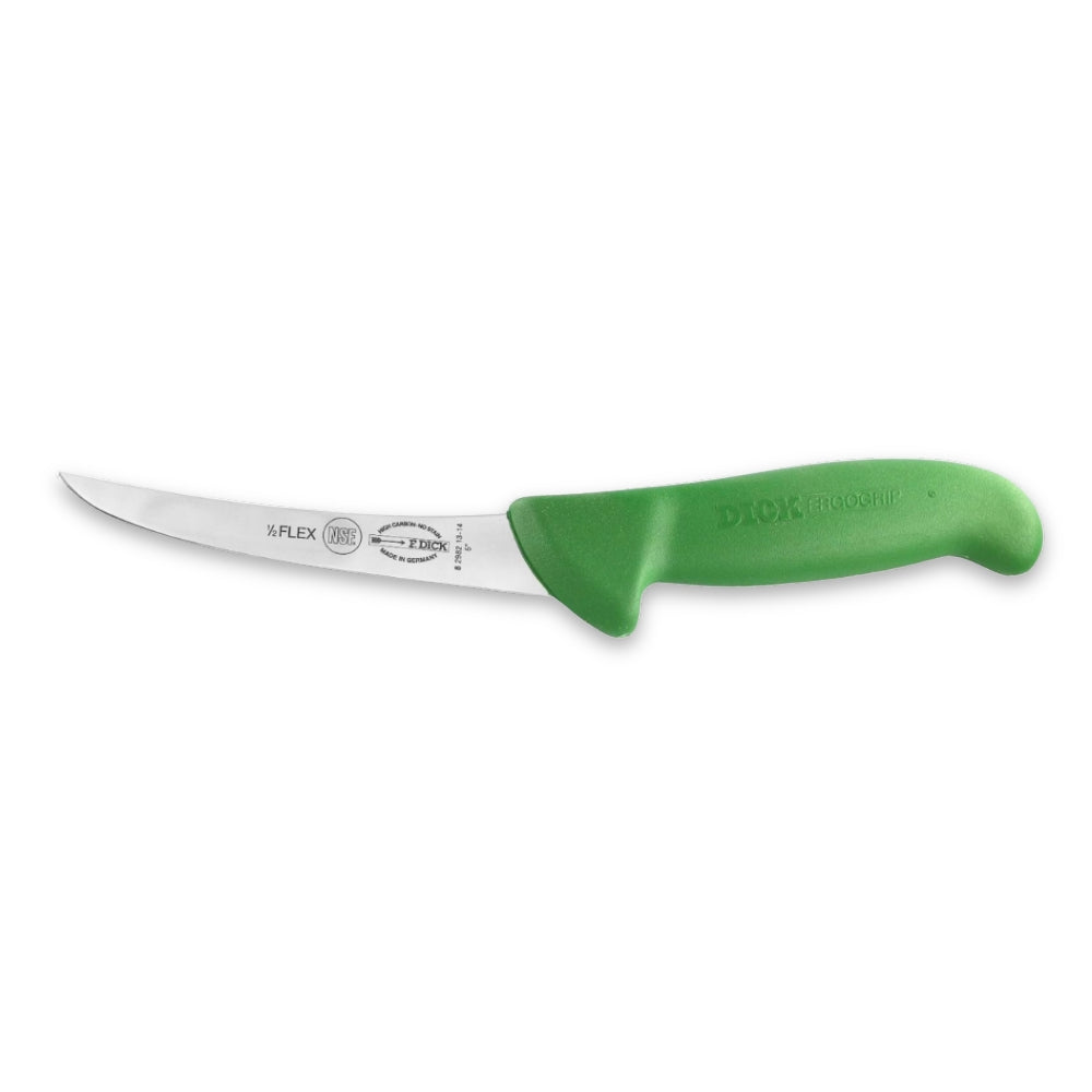F Dick Semi Curved Boning Knife Handle - Professional Commercial Butcher Knife
