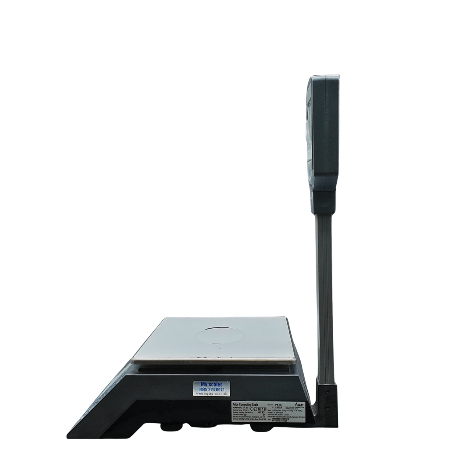 ACLAS PS1 scale view 5 - precision butchers shop scale