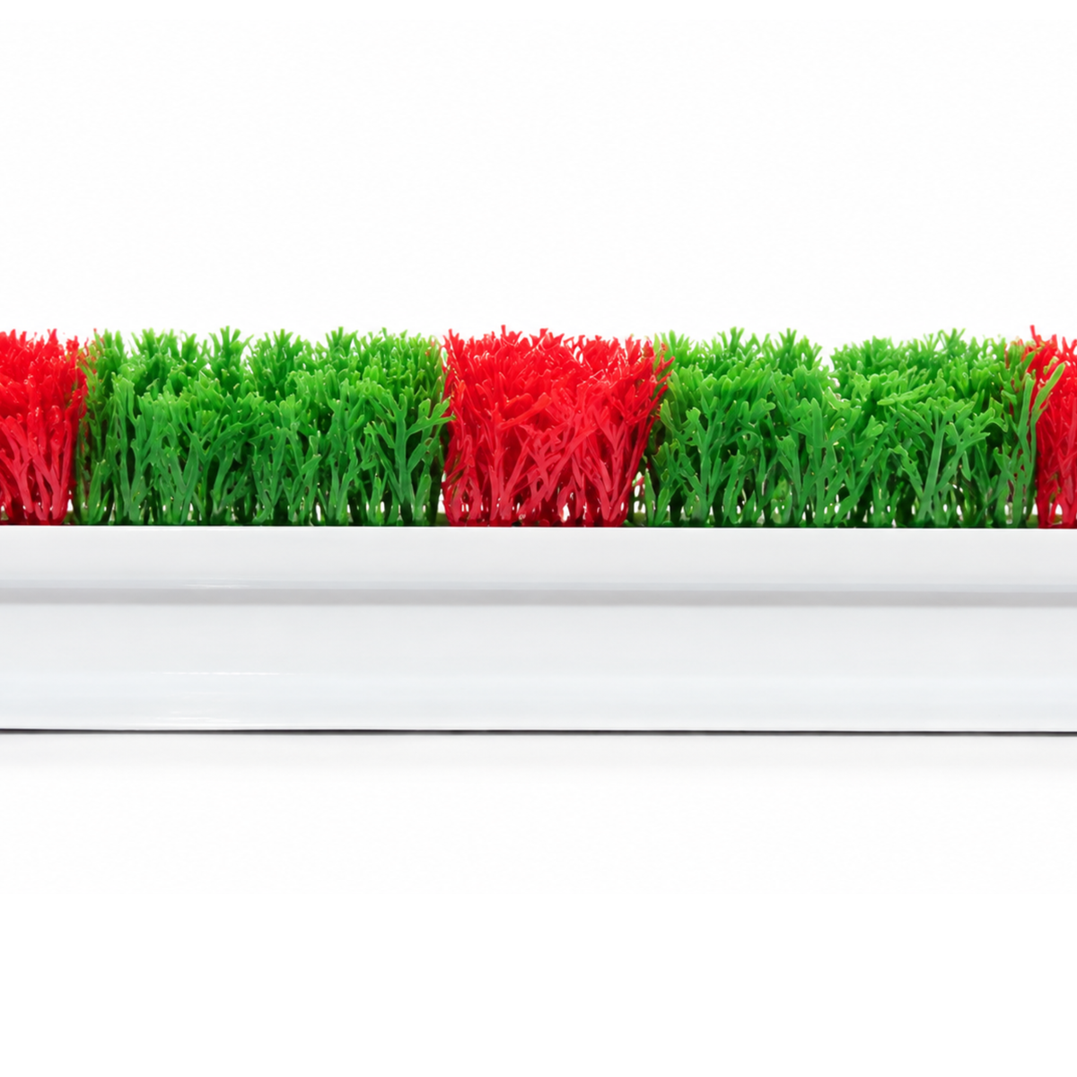 Dalebrook - Red/Green Garnish Divider White Base 750mm