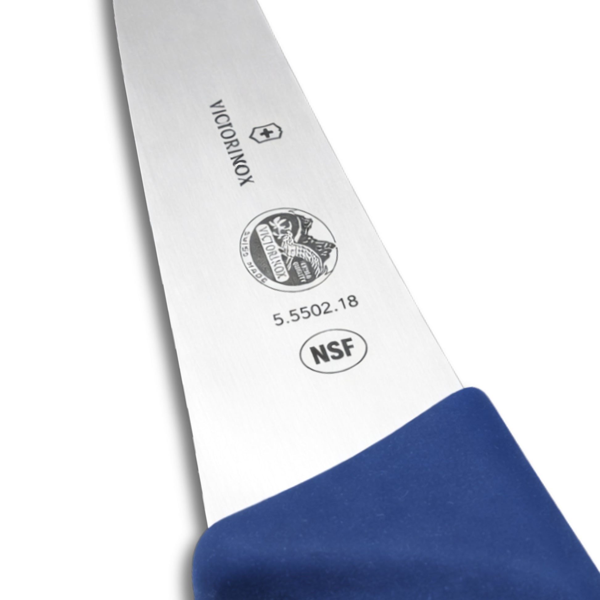 Victorinox 7 Inch Boning Sticking Knife Blue - Commercial Butcher Meat Processing