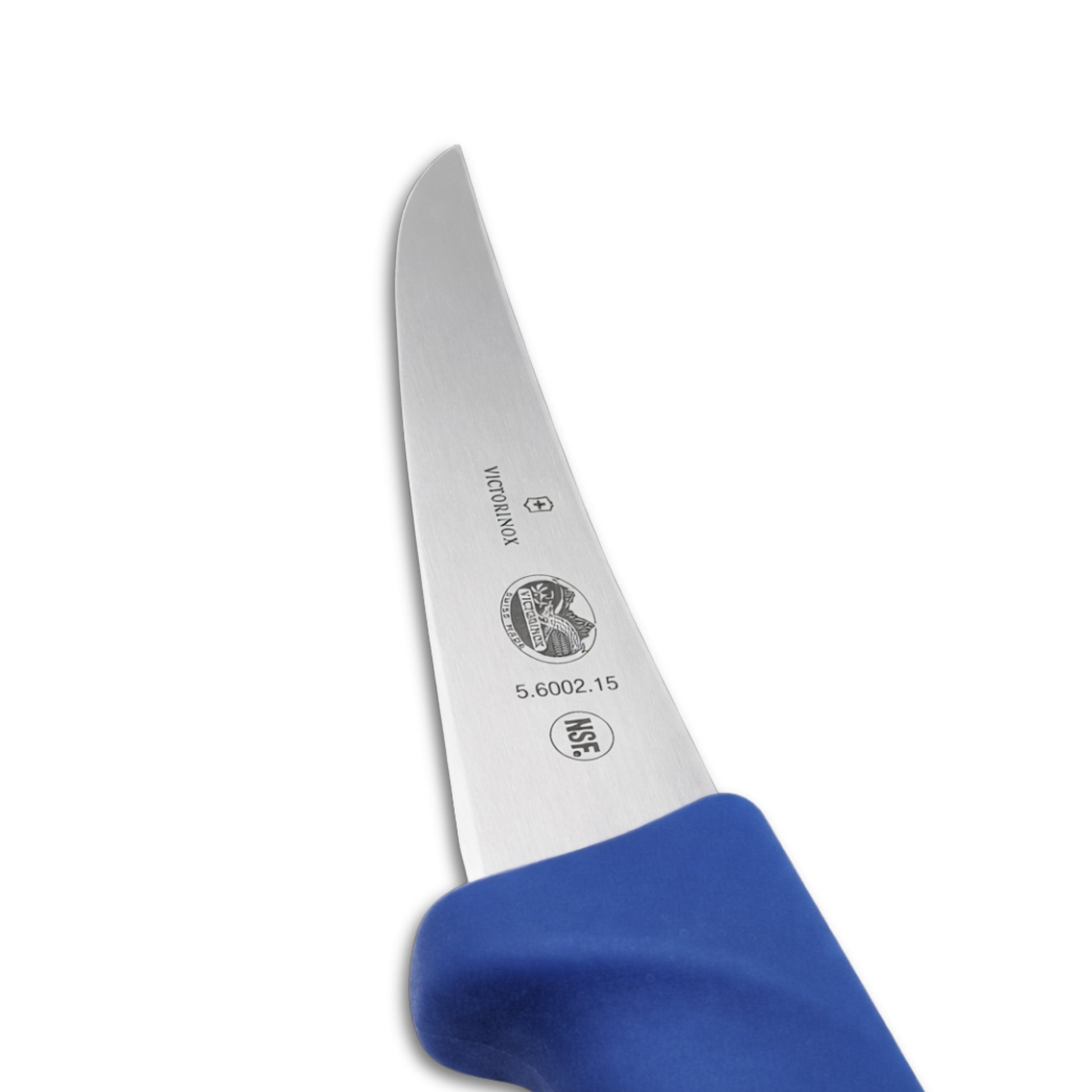Victorinox 6 inch blue boning knife alternate view - butchers professional blade