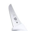 Victorinox 6 Inch White Handle Straight Wide Boning Knife - Commercial Butcher Boning Knife