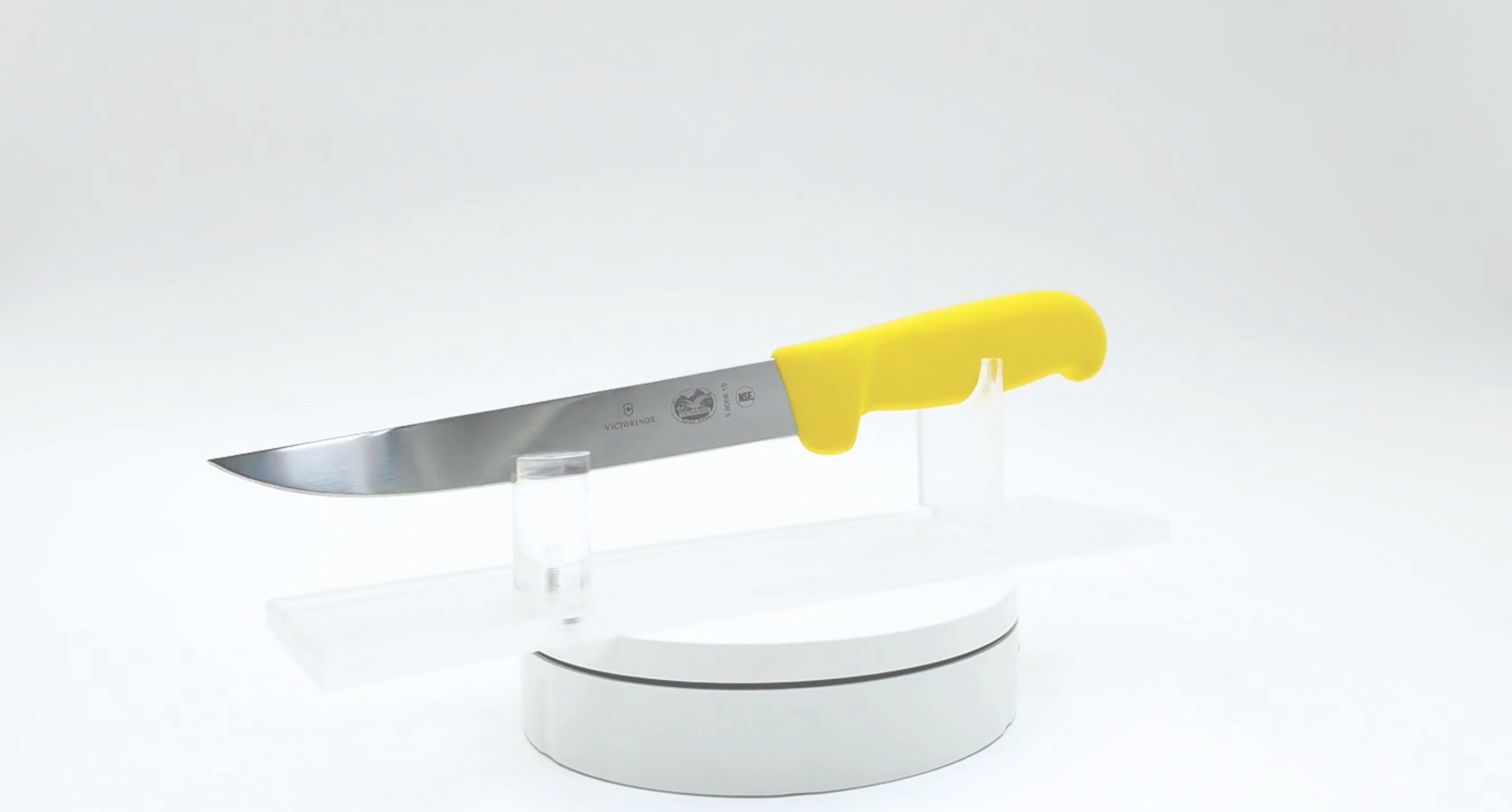 Victorinox 6 Inch Straight Wide Boning Knife 360 View 05 - Professional Butcher Knife