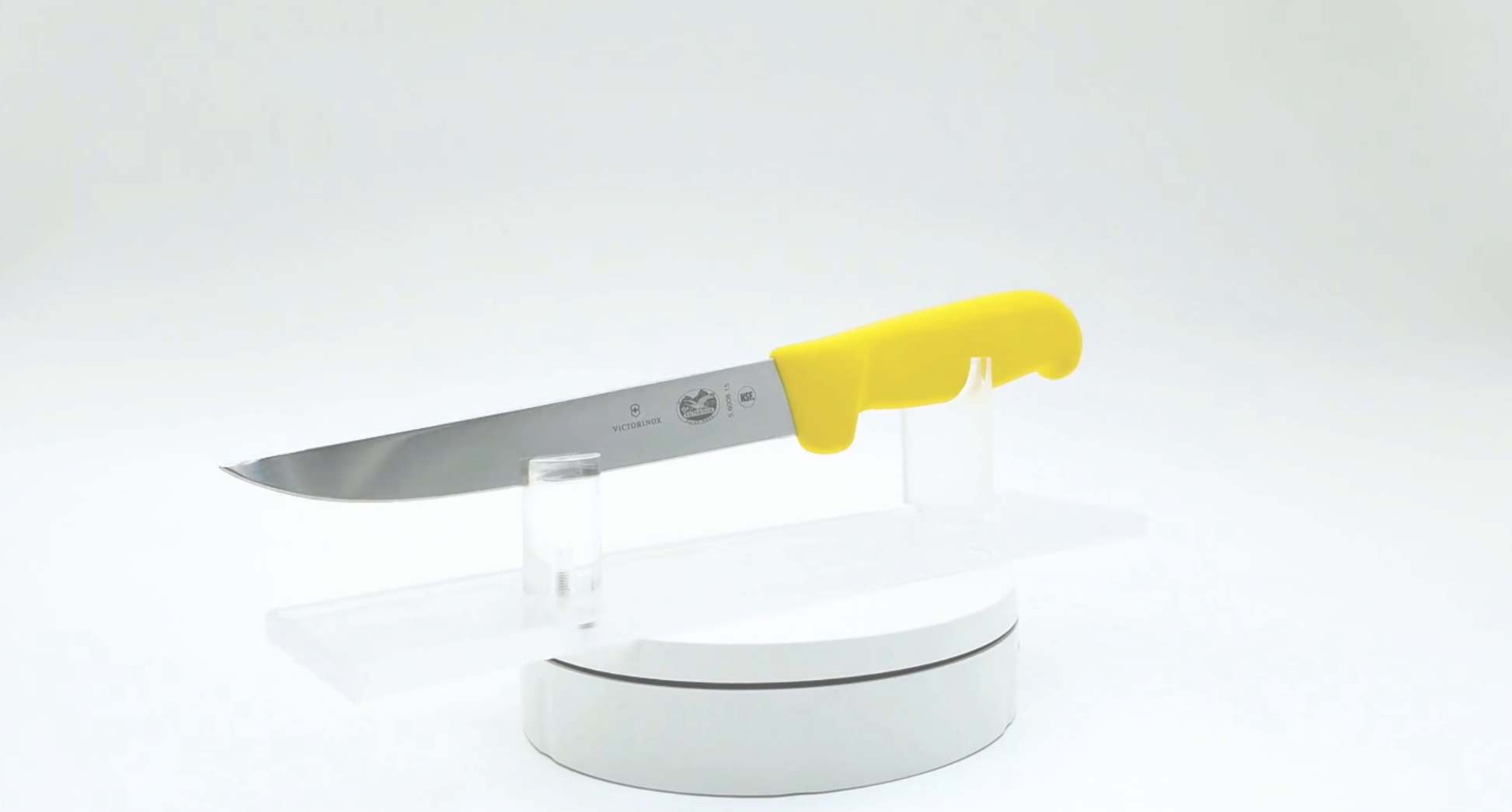 Victorinox 6 Inch Straight Wide Boning Knife 360 View 06 - Professional Butcher Knife
