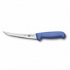 Victorinox 5 Inch Boning Knife Narrow Curved Blue - Professional Butcher Boning Knife