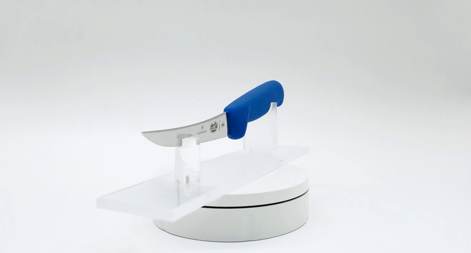 Victorinox 5 Inch Narrow Curved Boning Knife Blue 360 View 15 - Butcher Knife