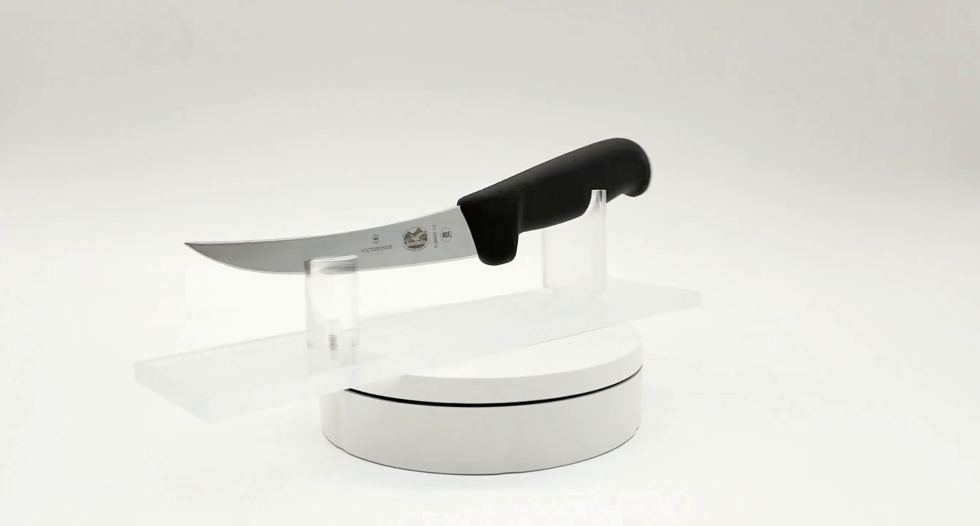 Victorinox 5 inch boning knife edge - butchers cutting blade