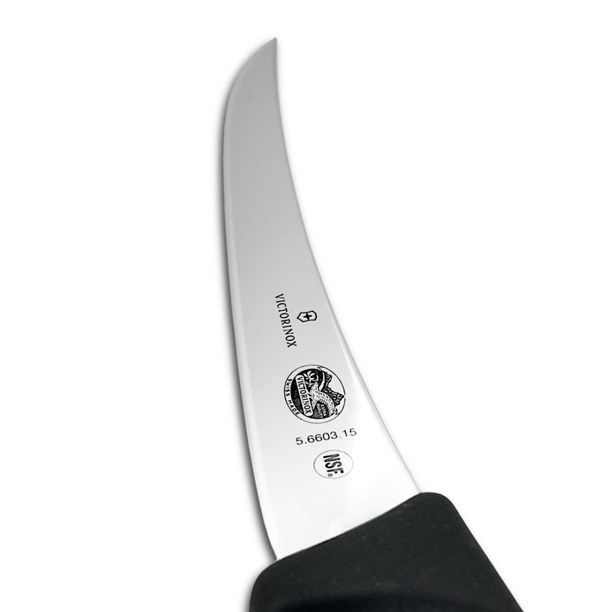 Victorinox 6 Inch Narrow Curved Boning Knife - Commercial Butchers Knife for Precision Meat Boning