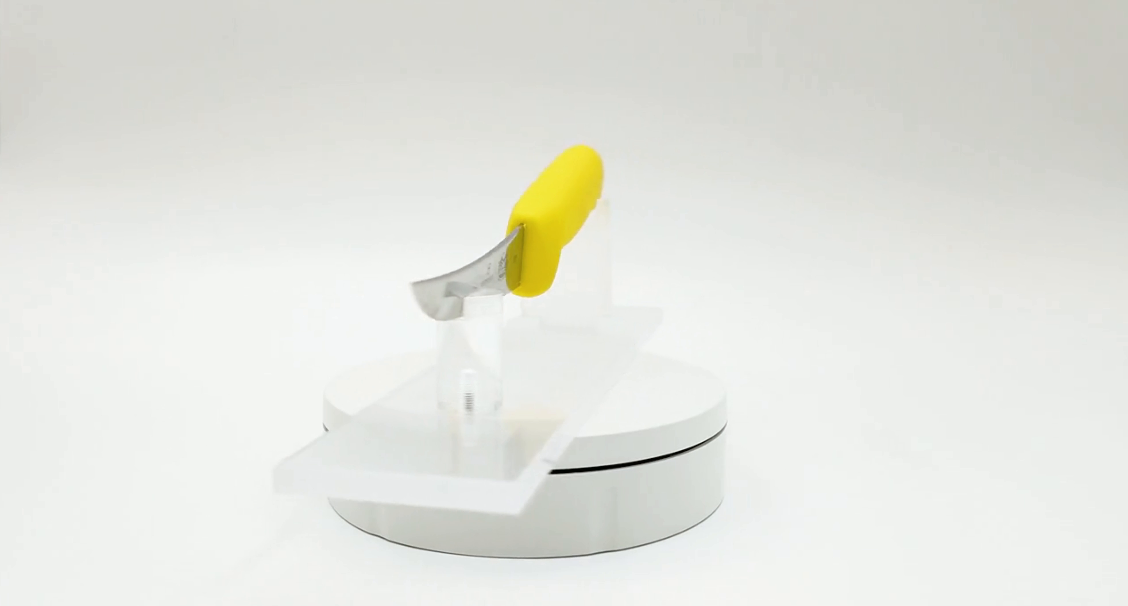 Victorinox 5 Inch Narrow Curved Boning Knife Yellow 360 View 08 - Butcher Knife